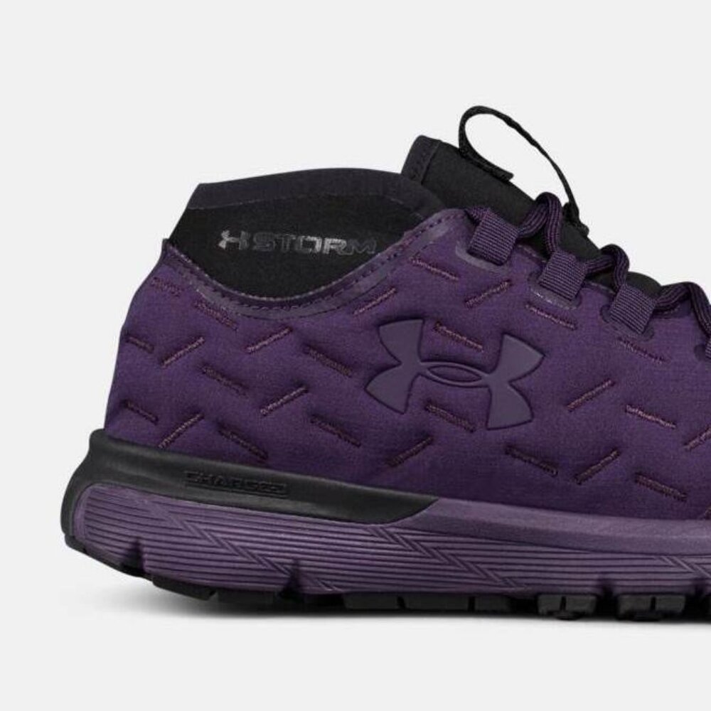 Under Armour | Women’s UA Coldgear Reactor | Purple and Black | Size 8 - Picture 15 of 16
